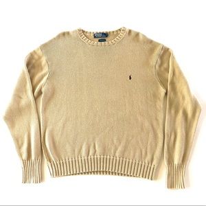 Men’s Polo Ralph Lauren Cotton Sweater Large L